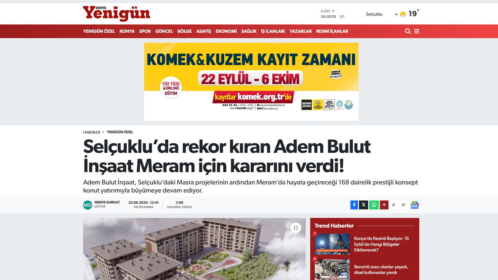 Adem Bulut İnşaat | Çeyrek Asırlık Tecrübe ve Güven - İnşaa ettiği binlerce yaşam çalışma alanı ve mutlu müşteriyle çeyrek asırdan beri şehrin lider konut vesanayi tesisi üreticisi.