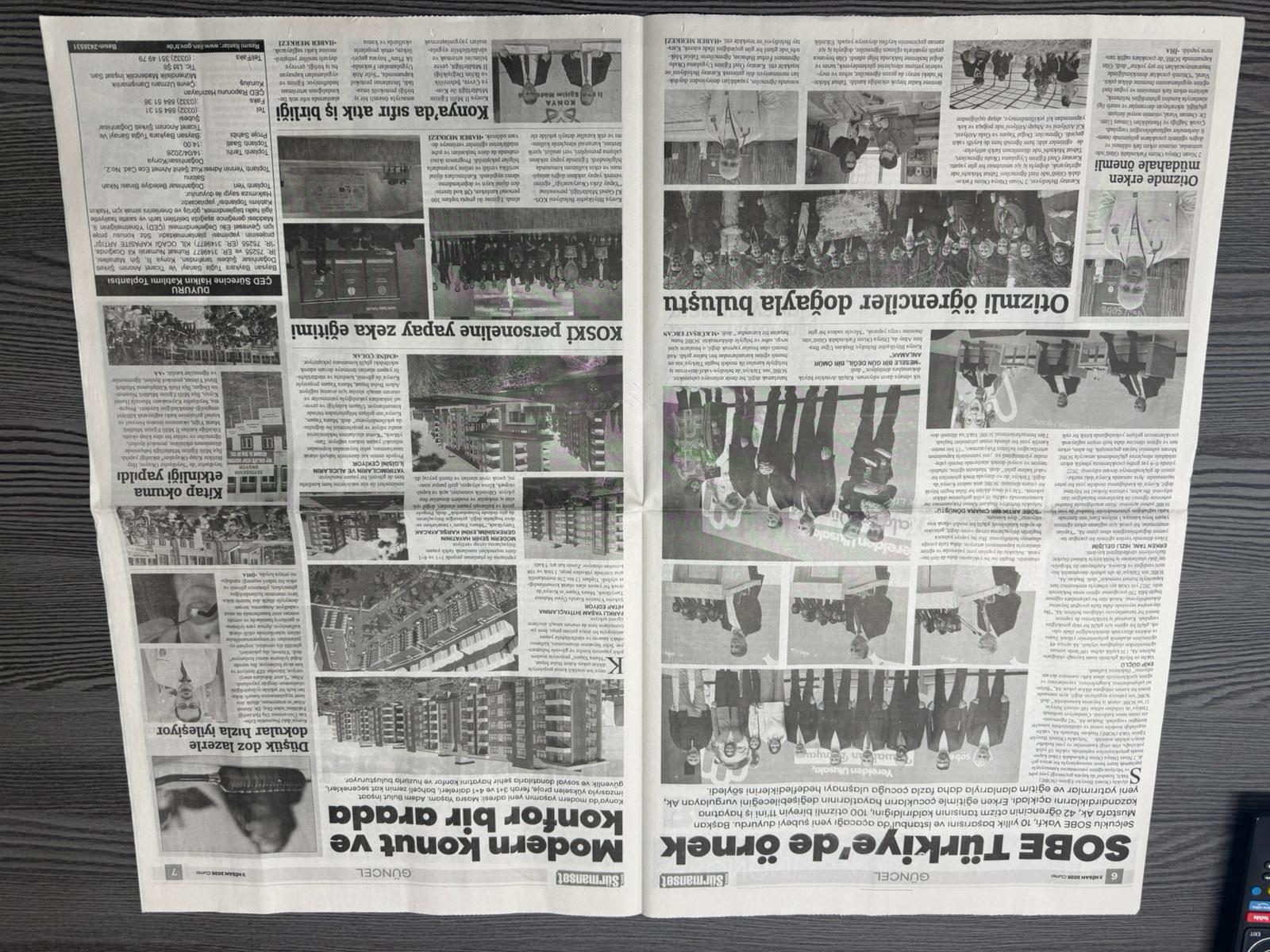 "Masra Yaşam" Konya S&uuml;rmanşet Gazetesinde Yer Buldu || Adem Bulut İnşaat | Çeyrek Asırlık Tecrübe ve Güven - İnşaa ettiği binlerce yaşam çalışma alanı ve mutlu müşteriyle çeyrek asırdan beri şehrin lider konut vesanayi tesisi üreticisi.